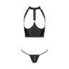 Genevia Sort Passion 2-delt Sæt 40-42 L/XL