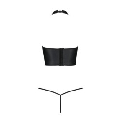 Genevia Sort Passion 2-delt Sæt 40-42 L/XL