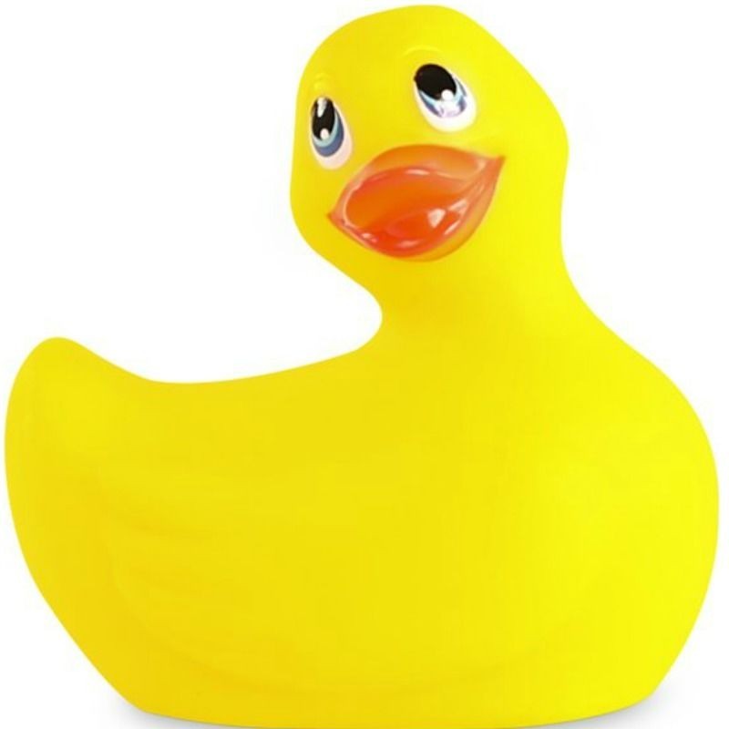 Big Tease Toys - I Rub My Duck Classic Gul Vibrerende And