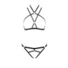 2-delige Set Kelis Zwart Devil Collection Passion 36-38 S/M