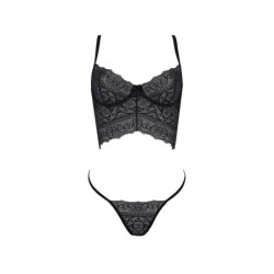 Kerria Sort Eco Collection Passion 40-42 L/XL 2-delt Sæt