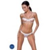Set di 2 pezzi Kyouka Bianco Devil Collection Passion 40-42 L/XL