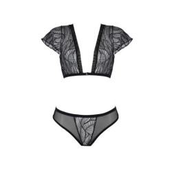 2-delt Leafa Bikini Sæt Sort Eco Collection Passion 40-42 L/XL