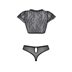 2-osainen Leafa Bikini Set Musta Eco Collection Passion 44-46 XXL/3XL