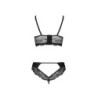 Set de 2 Piese Loona Negru Passion 40-42 L/XL
