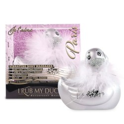 Big Tease Toys - I Rub My Duckie 2.0 | Paris Vibraator-Pard (Hõbedane)