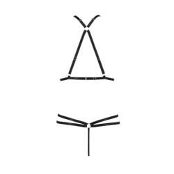 Conjunto De 2 Peças Lorry Preto Devil Collection Passion 44-46 XXL/3XL