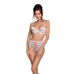 Conjunto De 2 Piezas Lovelia Bikini Blanco Passion 40-42 L/XL