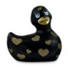 Big Tease Toys - I Rub My Duckie 2.0 | Anatra Vibrante Romance (Nero & Oro)