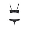 Malwia 2-delt Bikini Sæt Sort Queen Size Passion 48-50 4XL/5XL