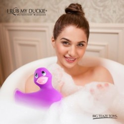 Big Tease Toys - I Rub My Duckie Classic Lila Vibrationsente