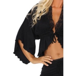 2 dalių komplektas Margot juodas Beauty Night Fashion 36-38 S/M