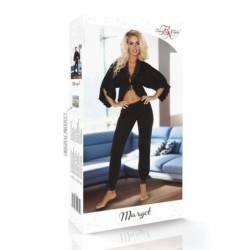 Komplet 2-delni Margot Črna Beauty Night Fashion 36-38 S/M