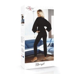 Margot Musta 2-osainen Setti Beauty Night Fashion 40-42 L/XL