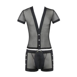 2-delt sæt Michael Sort Passion 40-42 L/XL