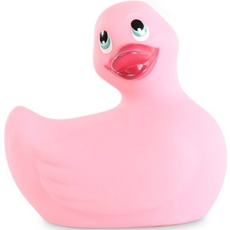 Big Tease Toys - I Rub My Duckie Classic Vaaleanpunainen Ankka Vibraattori