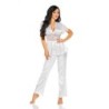 Conjunto De 2 Piezas Missy Blanco Beauty Night Fashion 36-38 S/M