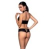 Conjunto De 2 Peças Nancy Bikini Preto Passion 44-46 XXL/3XL