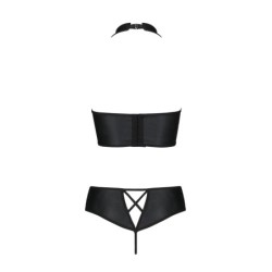 Nancy Bikini Sort Sæt i 2 Dele Queen Size Passion 48-50 4XL/5XL