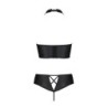 Nancy Bikini Sort Sæt i 2 Dele Queen Size Passion 48-50 4XL/5XL