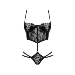 Conjunto De 2 Peças Nirvina Preto Beauty Night Fashion 40-42 L/XL