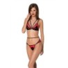 2-osainen setti Punainen Pioni Erotic Line Passion 40-42 L/XL