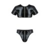 Set de 2 Piese Peter Negru Passion 36-38 S/M