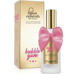 Bijoux - Bubble Gum Gel 2 V 1 Silikonová Žvýkačka S Příchutí Jahody 100 Ml