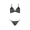 2-delige Selaginella Bikini Set Zwart Eco Collection Passion 36-38 S/M