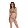 2-częściowy Zestaw Serara Beige Passion 36-38 S/M