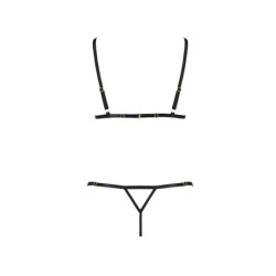 2-teiliges Set Solon Schwarz Passion 36-38 S/M