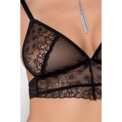 Velia Musta Passion 2-osainen setti 40-42 L/XL
