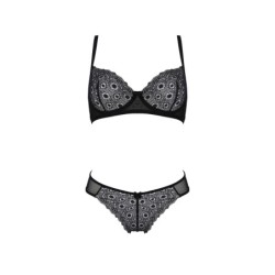 2 dalių komplektas Zinnia Bikini Juodas Eco Passion 44-46 XXL/3XL