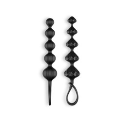 2er Set Love Beads Satisfyer Strips Schwarz