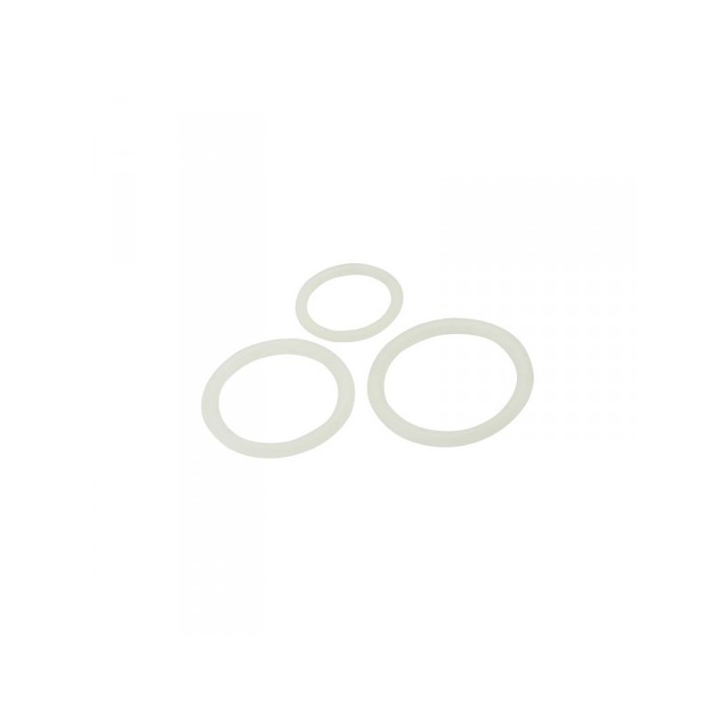Sada 3 silikónových krúžkov na penis Cock Rings Timeless Transparentné Sada 3 silikónových krúžkov na penis Cock Rings Timeless Transparentné