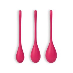 Zestaw 3 Kulek Kegla Yoni Power 1 Satisfyer Czerwone