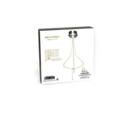 Bijoux - Metallisk Åtrå Svart Metallhalsband