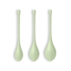 Set od 3 Kegel Yoni Power kuglice 2 Satisfyer zelene