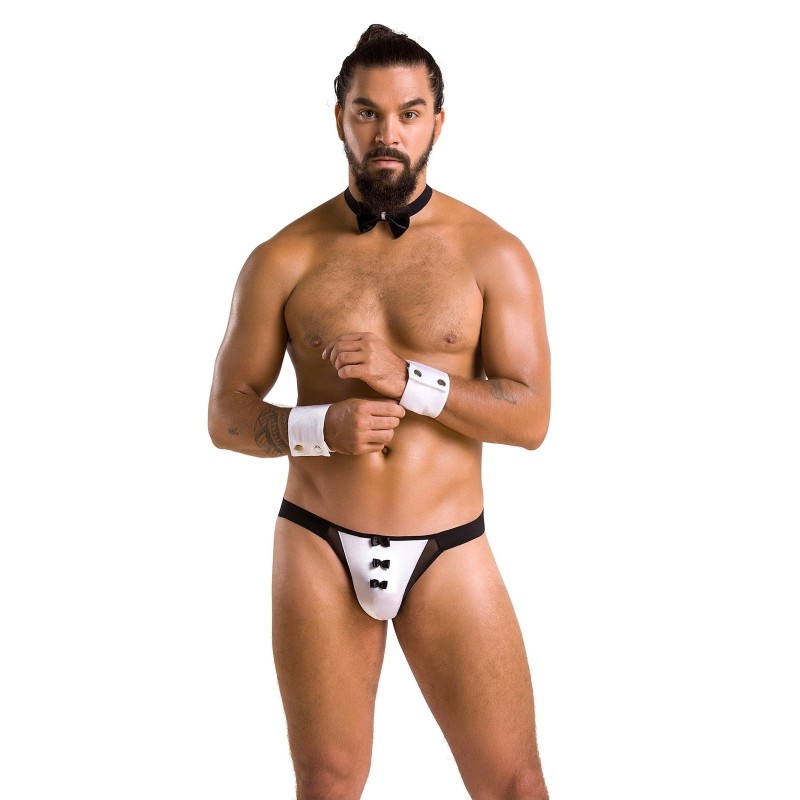 Set de 3 Piese Alfred Negru Passion 40-42 L/XL