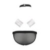 Set de 3 Piese Alfred Negru Passion 40-42 L/XL