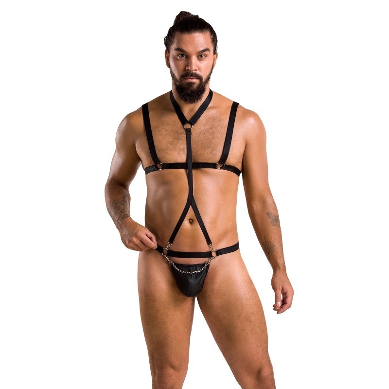 3-osainen Andrew Musta Passion 40-42 L/XL