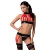 Komplekt 3 Osast Aziza Punane Devil Collection Passion 44-46 XXL/3XL