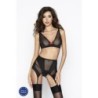 Conjunto De 3 Piezas Blake Negro Passion 36-38 S/M