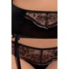 Set di 3 Pezzi Brida Nero Passion 40-42 L/XL