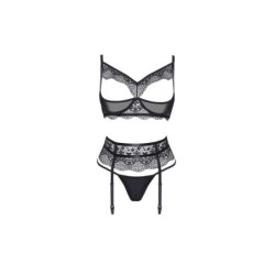 Ensemble De 3 Pièces Chiara Noir Beauty Night Fashion 36-38 S/M