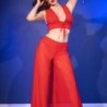 Conjunto De 3 Piezas Cr-4857 Rojo Chilirose 40 L