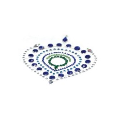 Bijoux - Indiscrets Flamboyant Син & Зелен