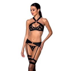 Conjunto De 3 Piezas Hima Negro Passion 40-42 L/XL