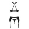 Set di 3 Pezzi Hima Nero Passion 40-42 L/XL