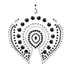 Bijoux - Indiscrets Flamboyant Črna & Srebrna
